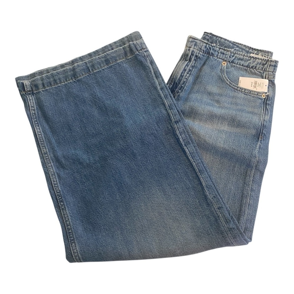 GAP Baggy Mid Rise Jeans – Ultrasoft Denim – Size 27R – NWT SKU348 - Picture 4 of 15